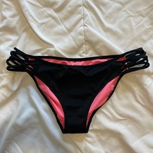 VS Pink Strappy Sides Bikini Bottom